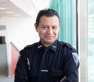Portrait of Public Safety Officer Alex Medina